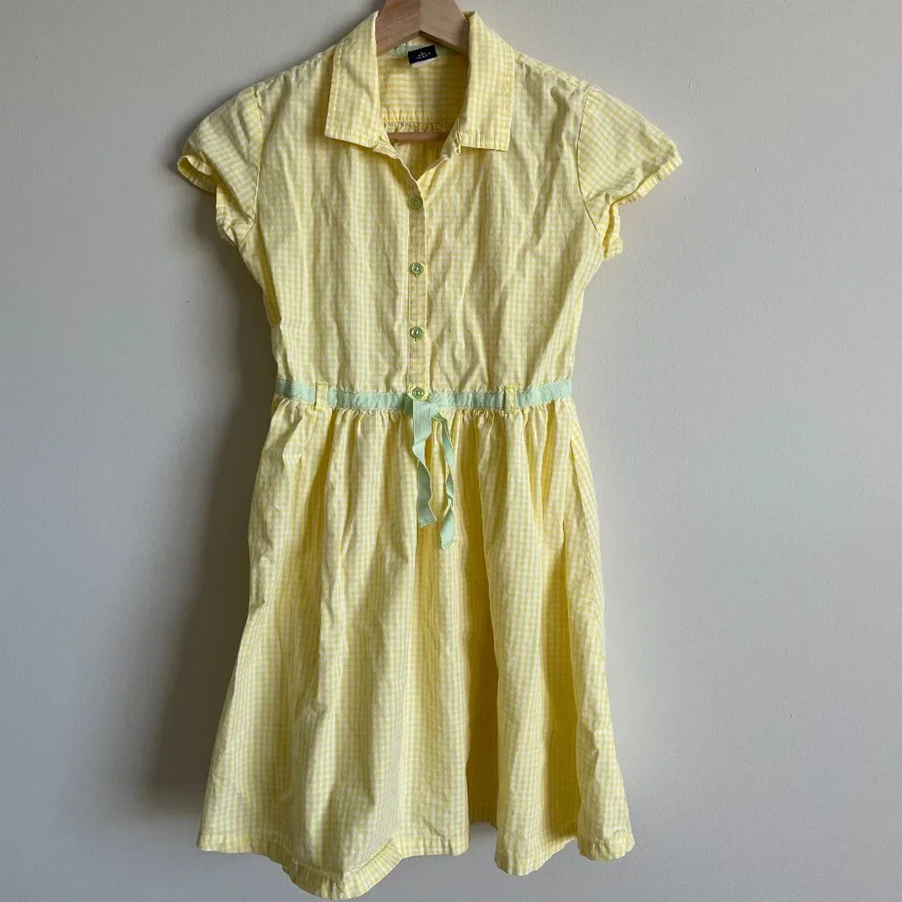 Gap Girl's Fit & Flare Dress Cotton Girls L(10)